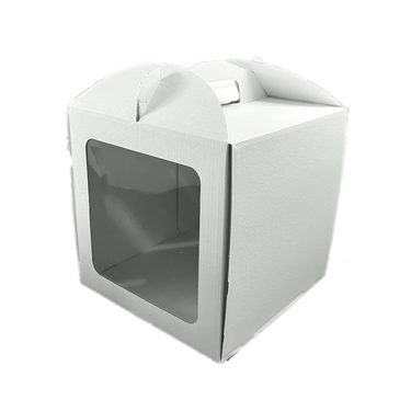 Caixa com Pega e Visor 20x20x20cm